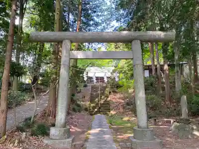 甲波宿禰神社の鳥居