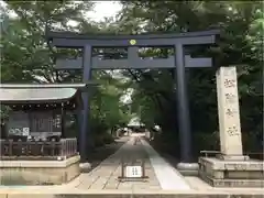 松陰神社の鳥居