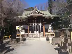 鎮守氷川神社の本殿