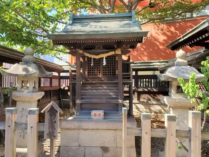 南宮宇佐八幡神社(脇浜神社)の末社・摂社