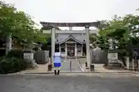 津島社(大草津島神社)の鳥居