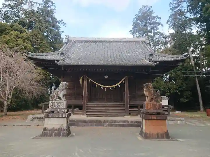 正八幡社の本殿・本堂