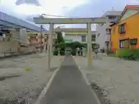 富田忠魂社の鳥居