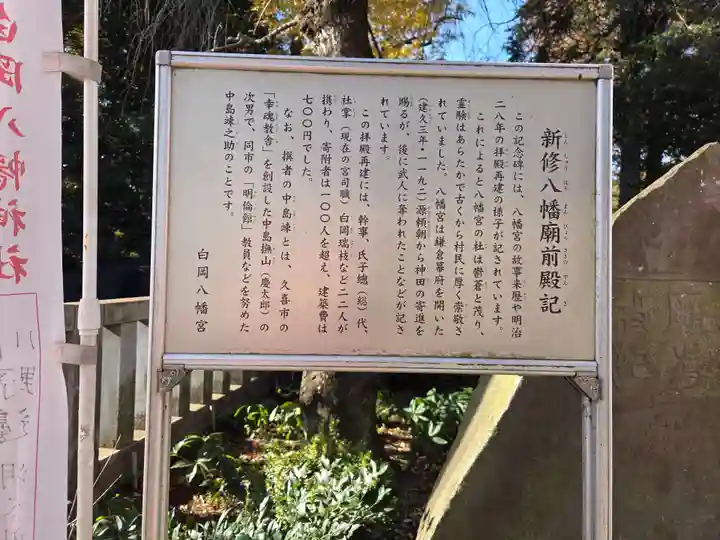 白岡八幡神社(埼玉県)