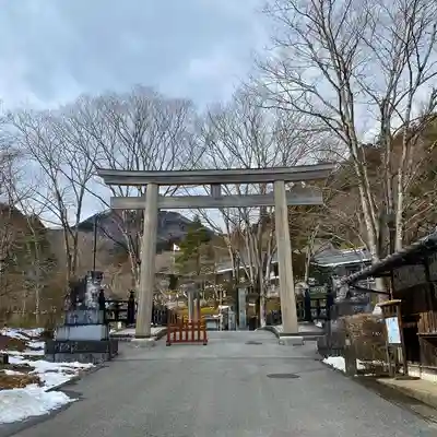 古峯神社の鳥居