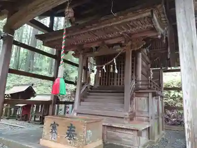 神明神社の本殿・本堂