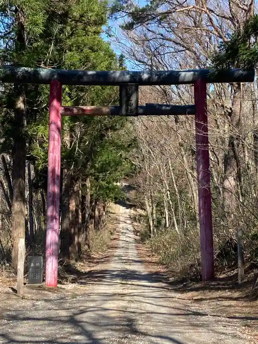 胡四王神社の鳥居