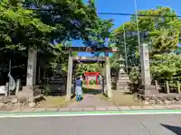 室原神社(萩原町串作)の鳥居
