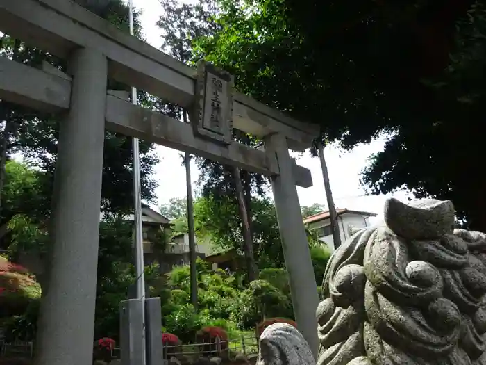 弥生神社の鳥居