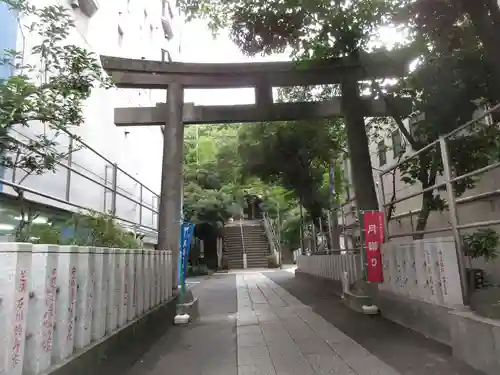 御田八幡神社の鳥居