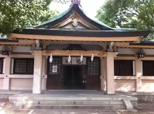 真清田神社の本殿