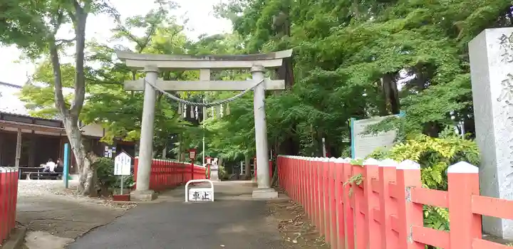麻賀多神社奥宮の鳥居
