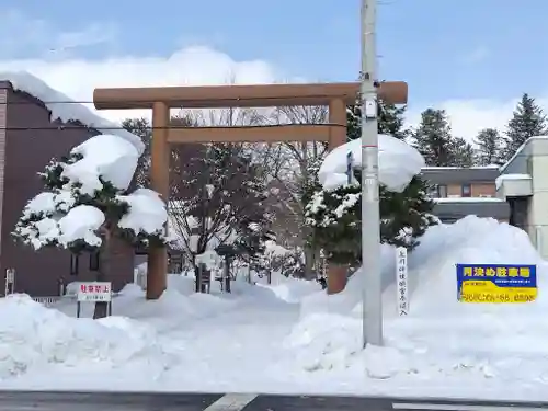 上川神社頓宮の鳥居