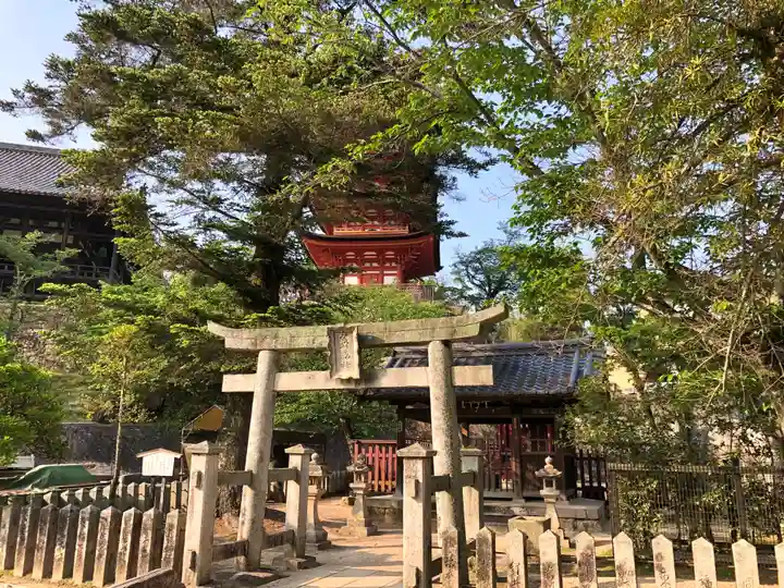 荒胡子神社の鳥居