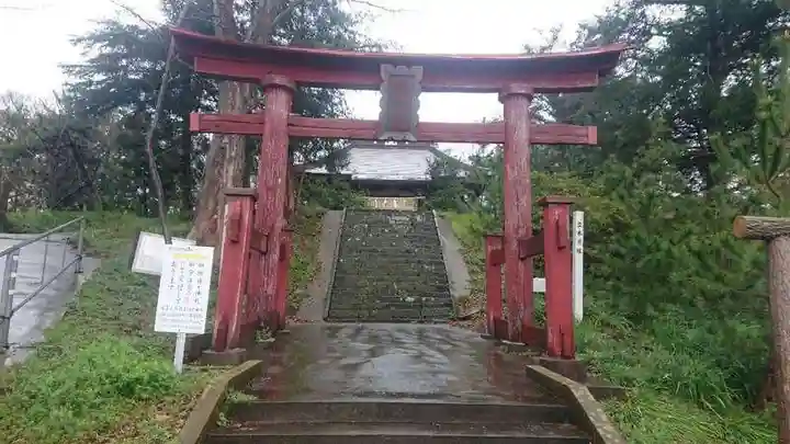 蛟蝄神社奥の宮の鳥居