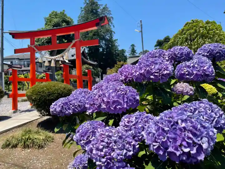 大野神社の庭園