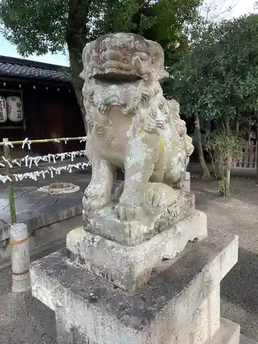 縣神社の狛犬