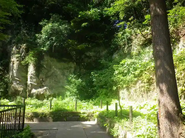 合槌稲荷社跡(遺構)の周辺