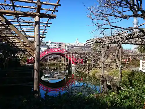 亀戸天神社の庭園