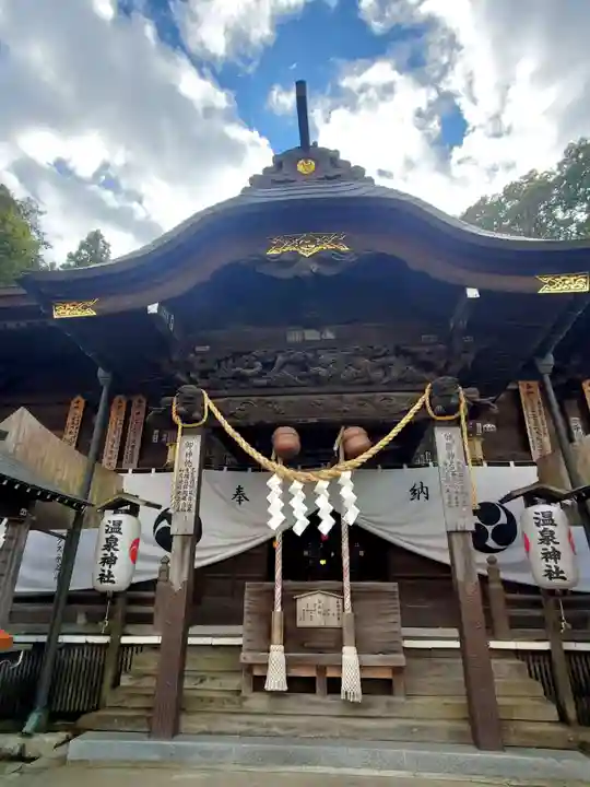 温泉神社〜いわき湯本温泉〜の本殿・本堂