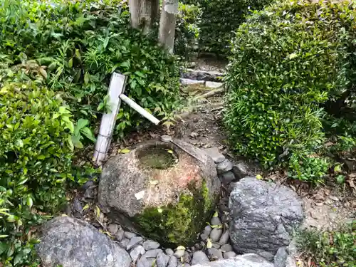 朱雀天皇陵(醍醐陵)の手水舎