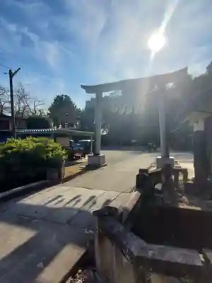 前玉神社の鳥居