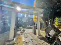 初音森神社の鳥居