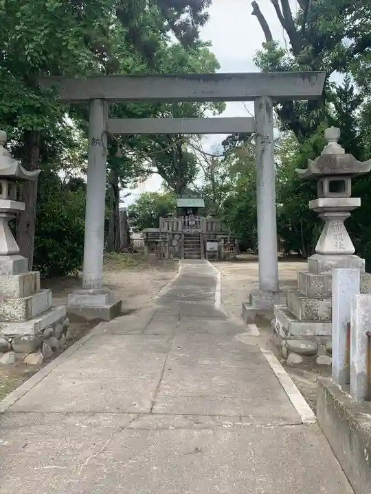 神明社(西お宮)の鳥居