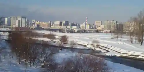 旭川天満宮の景色