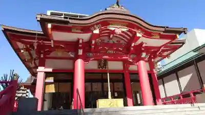 成子天神社の本殿・本堂