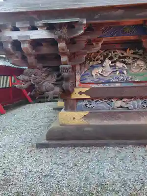 板倉雷電神社の芸術
