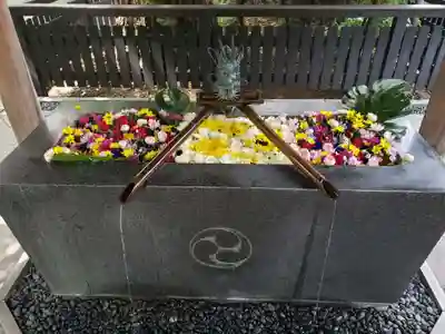 熊野神社の手水舎