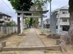 尉殿神社の鳥居