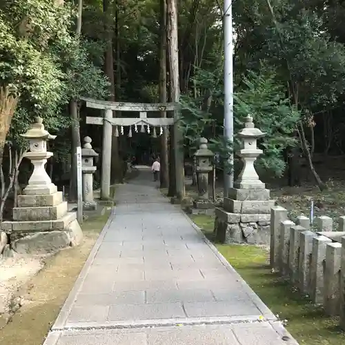 星田妙見宮の鳥居