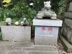 柴崎神社の狛犬