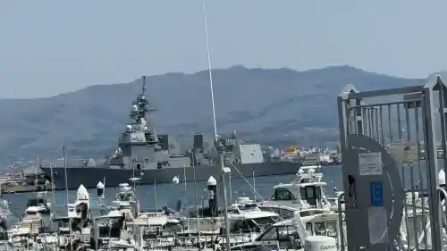 函館厳島神社の景色