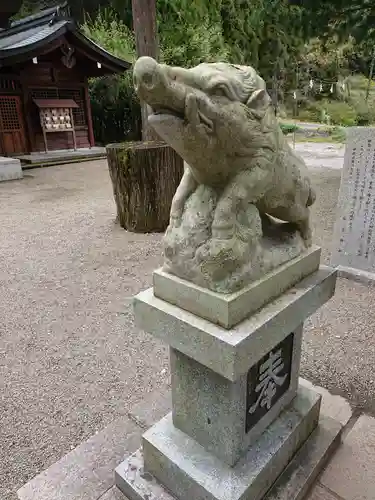 和気神社の狛犬