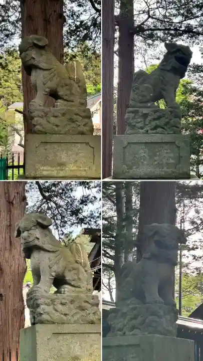 北海道神宮の狛犬