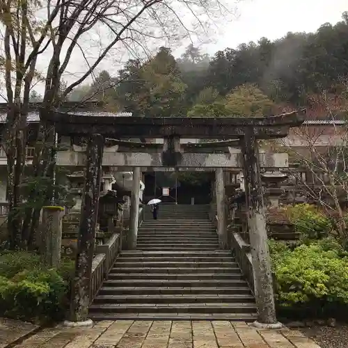 古峯神社の鳥居