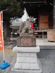 三輪里稲荷神社の狛犬