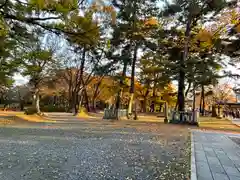 川中島古戦場八幡社の庭園