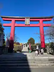 亀戸天神社の鳥居