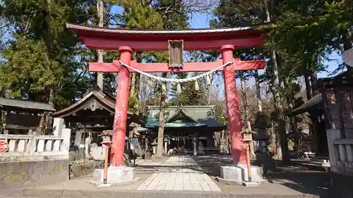 小室浅間神社の鳥居