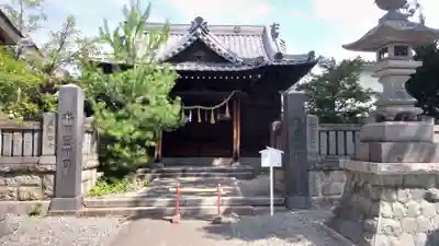 深志神社の本殿・本堂
