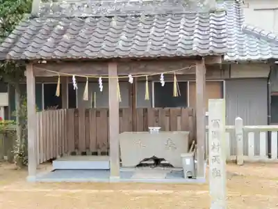 天津神社の手水舎