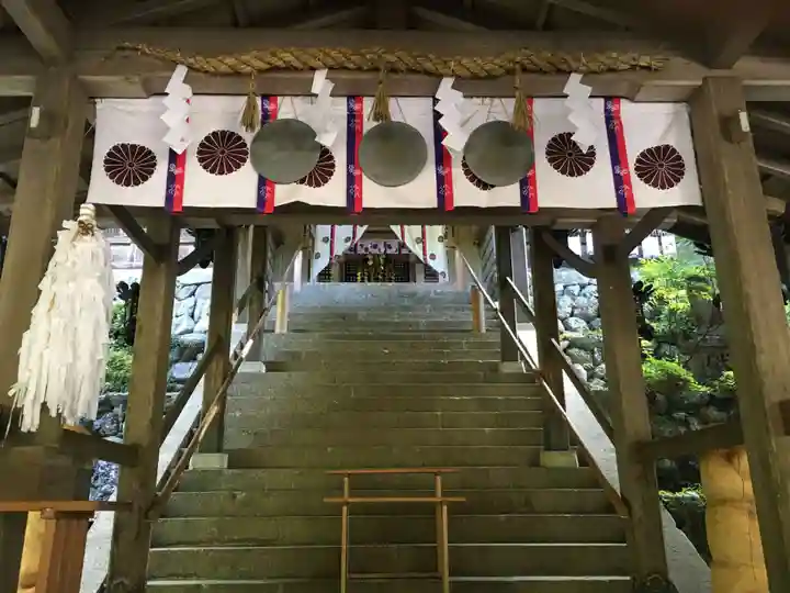 丹生川上神社(中社)の山門・神門