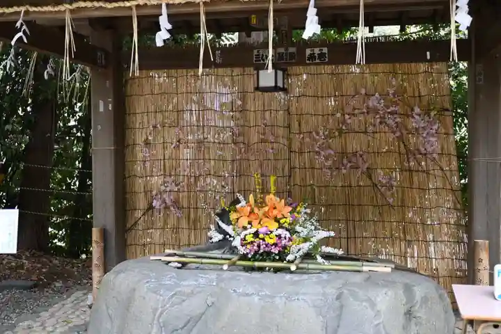 草薙神社の手水舎