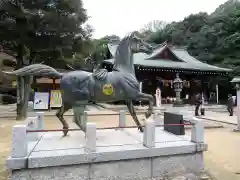 多家神社の狛犬