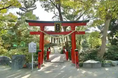 葛飾八幡宮の鳥居