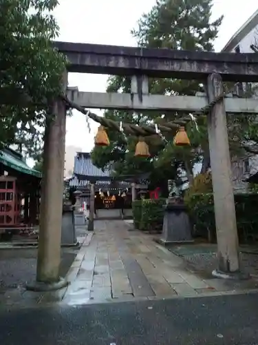 安江八幡宮の鳥居